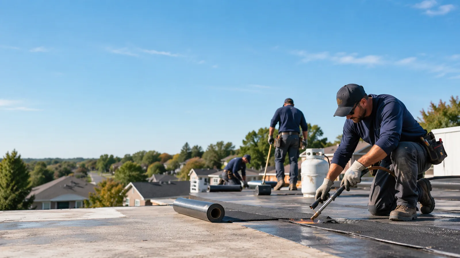 Flat Roof Leak Repair providers in Kent, IL